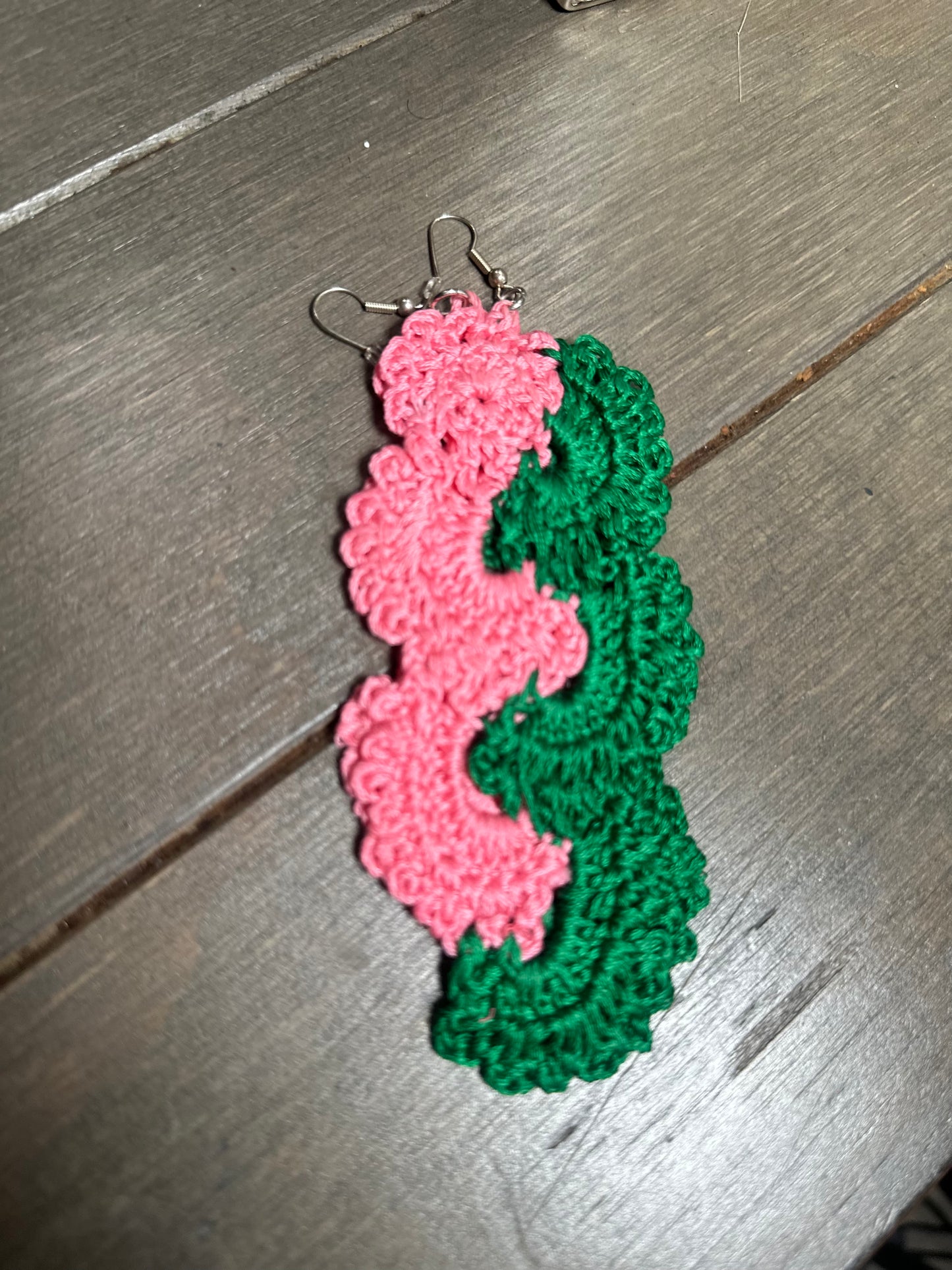 Crochet Style Earrings